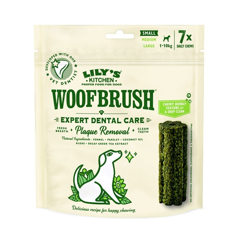 LILY'S KITCHEN Snacks LILY'S KITCHEN Woofbrush Zahnkauartikel für Hunde Klein