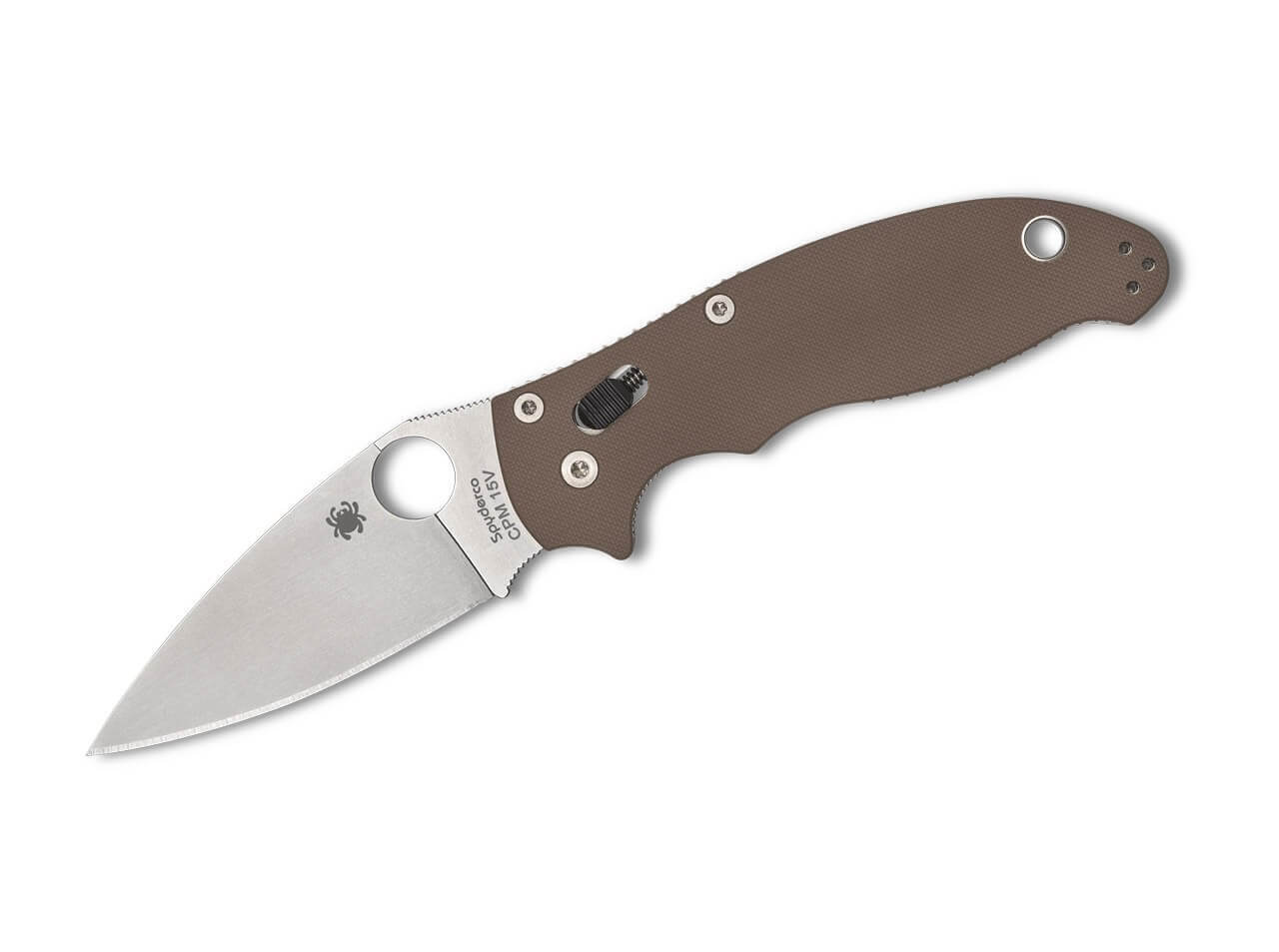 Manix 2 G10 Brown CPM 15V Sprint Run PlainEdge