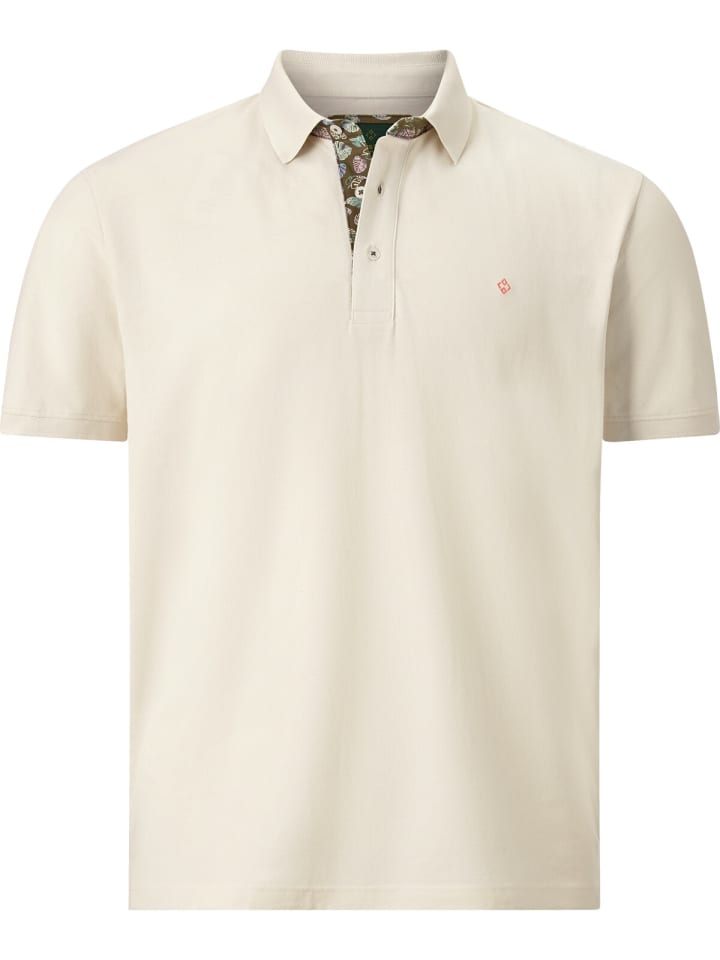 Charles Colby Doppelpack Poloshirt EARL LACHLAN in wollweiß pink günstig kaufen