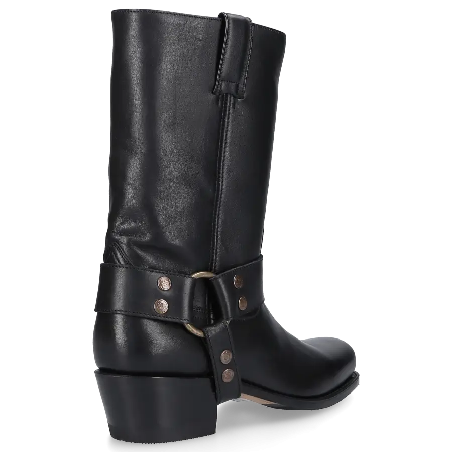 Sendra - Stiefel 1918 Kalbsleder - schwarz