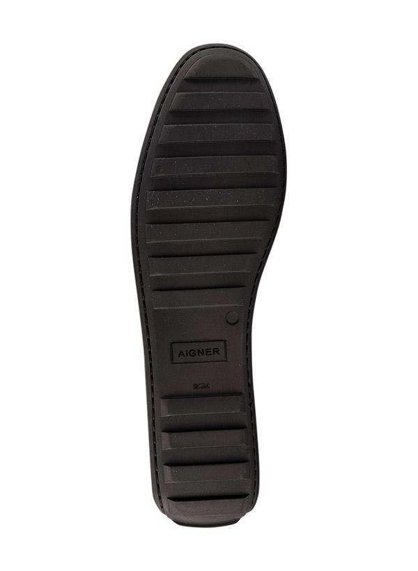 AIGNER, Derby Johnny, Leder, schwarz