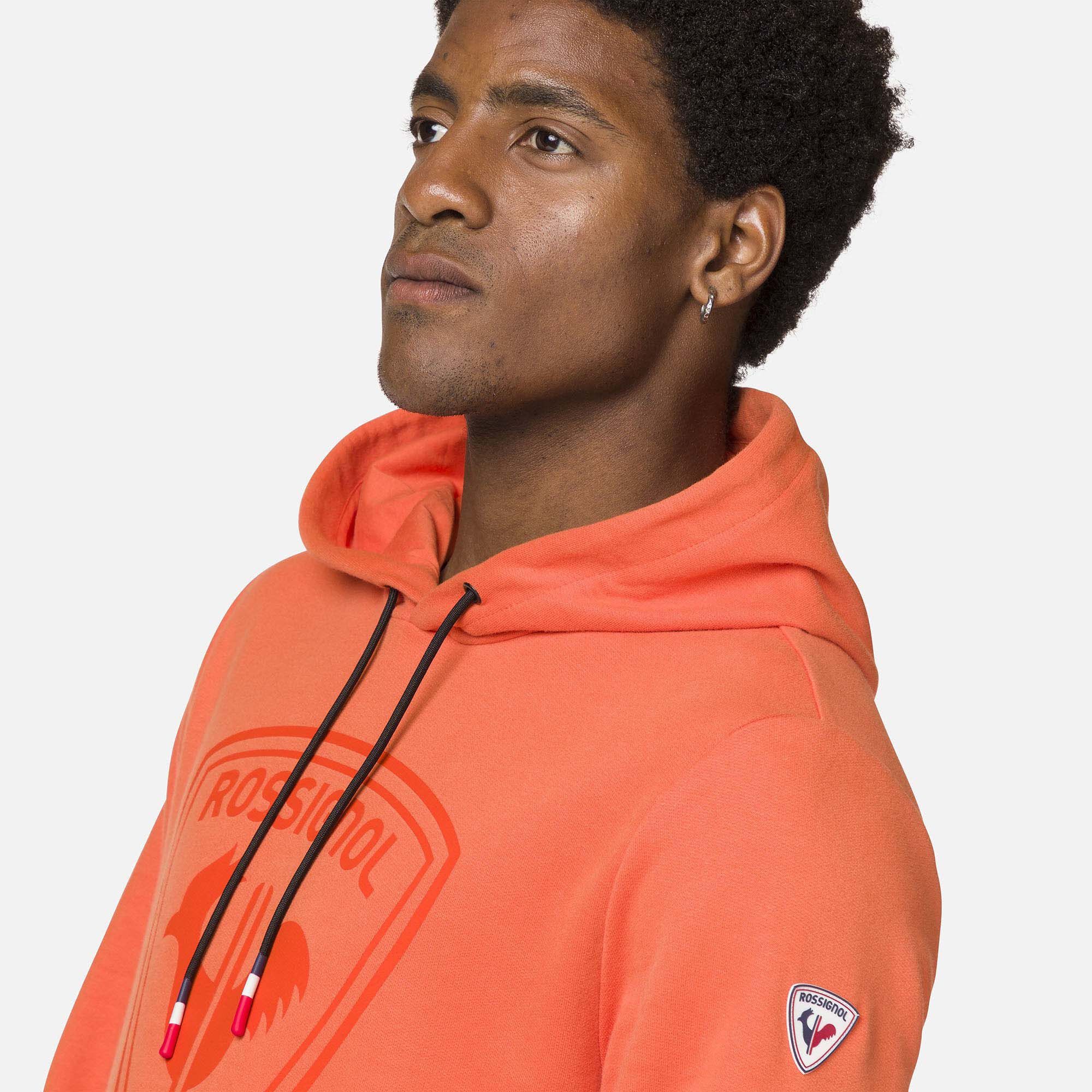 Sweat en coton à capuche Logo Homme