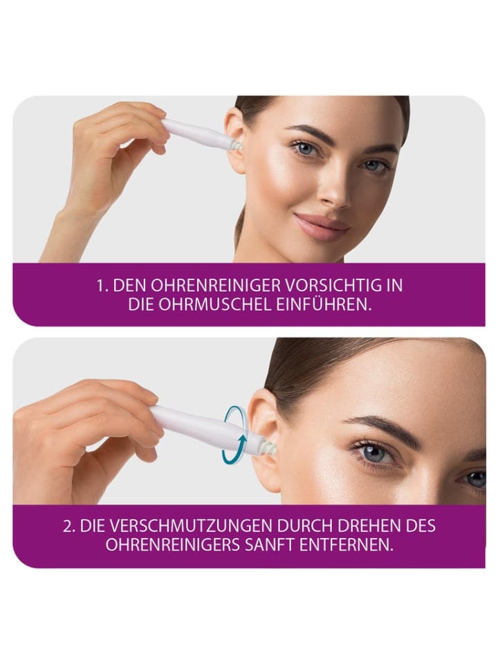 VITALmaxx Ohrenreiniger - Mit 3 verschiedenen Aufsätzen - weiß günstig kaufen onesize