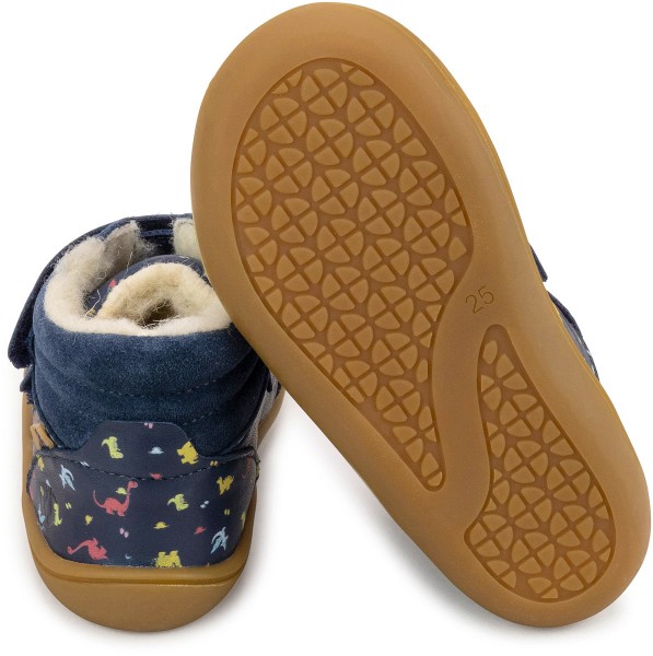 Telyoh bare ~ HighCut Leder Klett Winter + Tex ~ Dinos