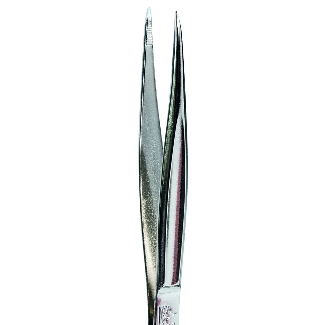 Pinzette. spitz. 8 cm