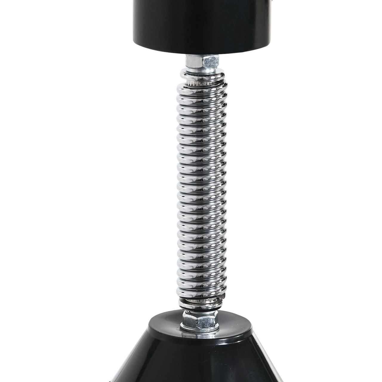 HOMCOM Boxgestell Boxtraining Wandhalterung klappbar mit drehbarer Reflexstange Speedball höhenverstellbar für Jugendliche und Erwachsene