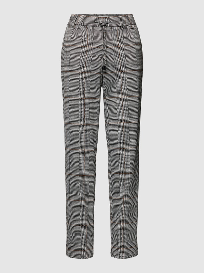 Jogpants mit Viskose-Anteil in schwarz
