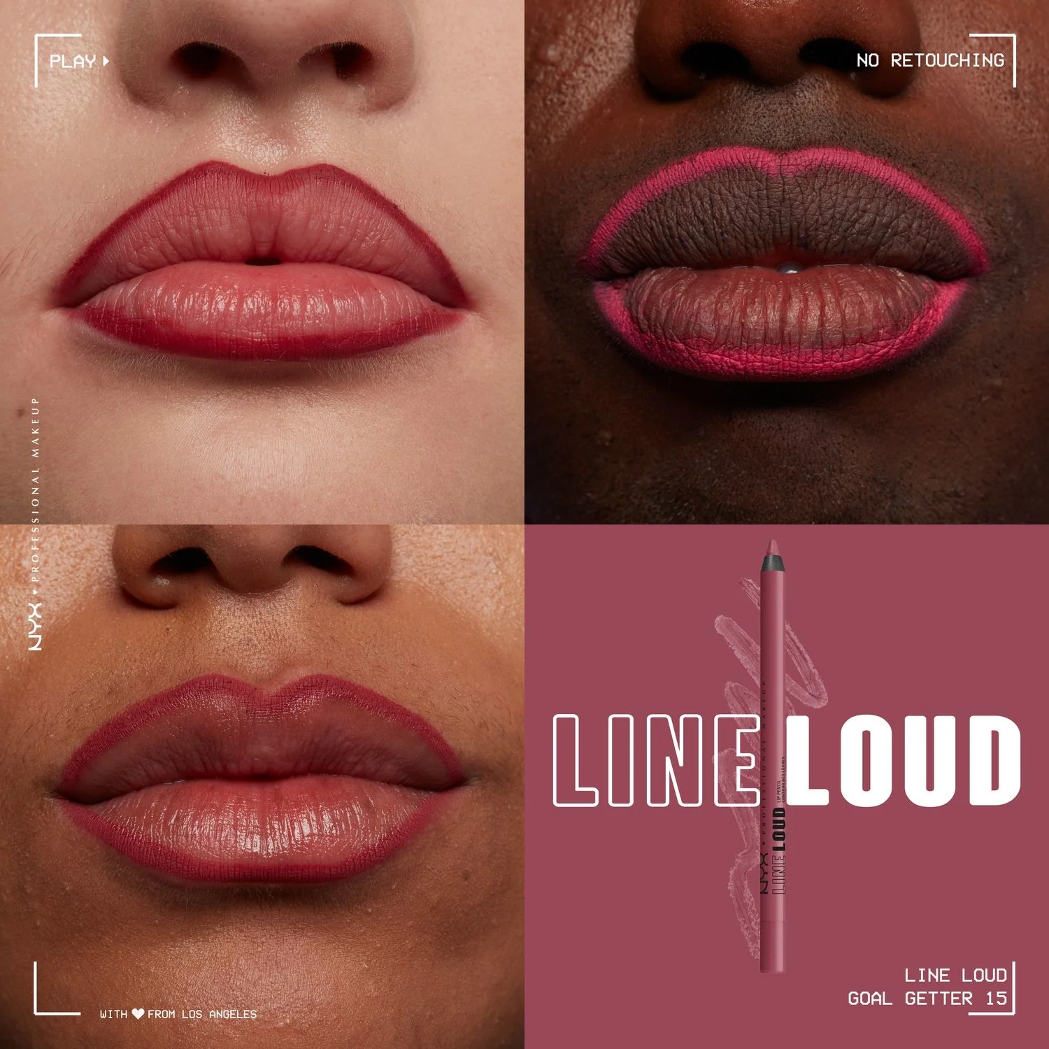 Lip Line Loud læbeblyant - Læbeblyant