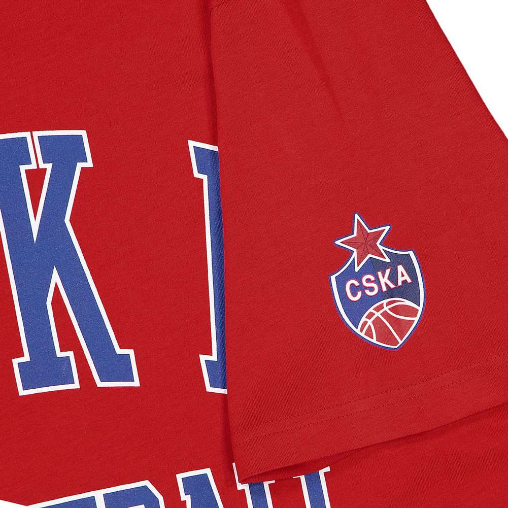 ZSKA Moskau EuroLeague Herren Basketball T-Shirt 0192-2534/6605