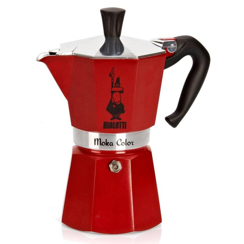 Bialetti Espressomaschine Moka Express 4942 Rot
