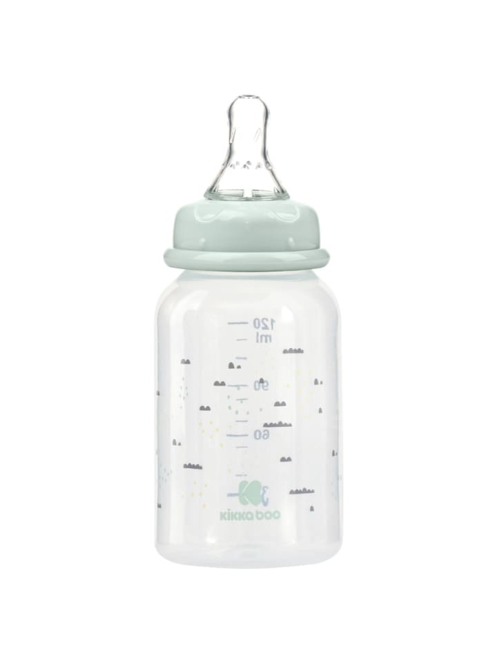 Kikkaboo Babyflasche Savanna 120 ml in grün günstig kaufen onesize