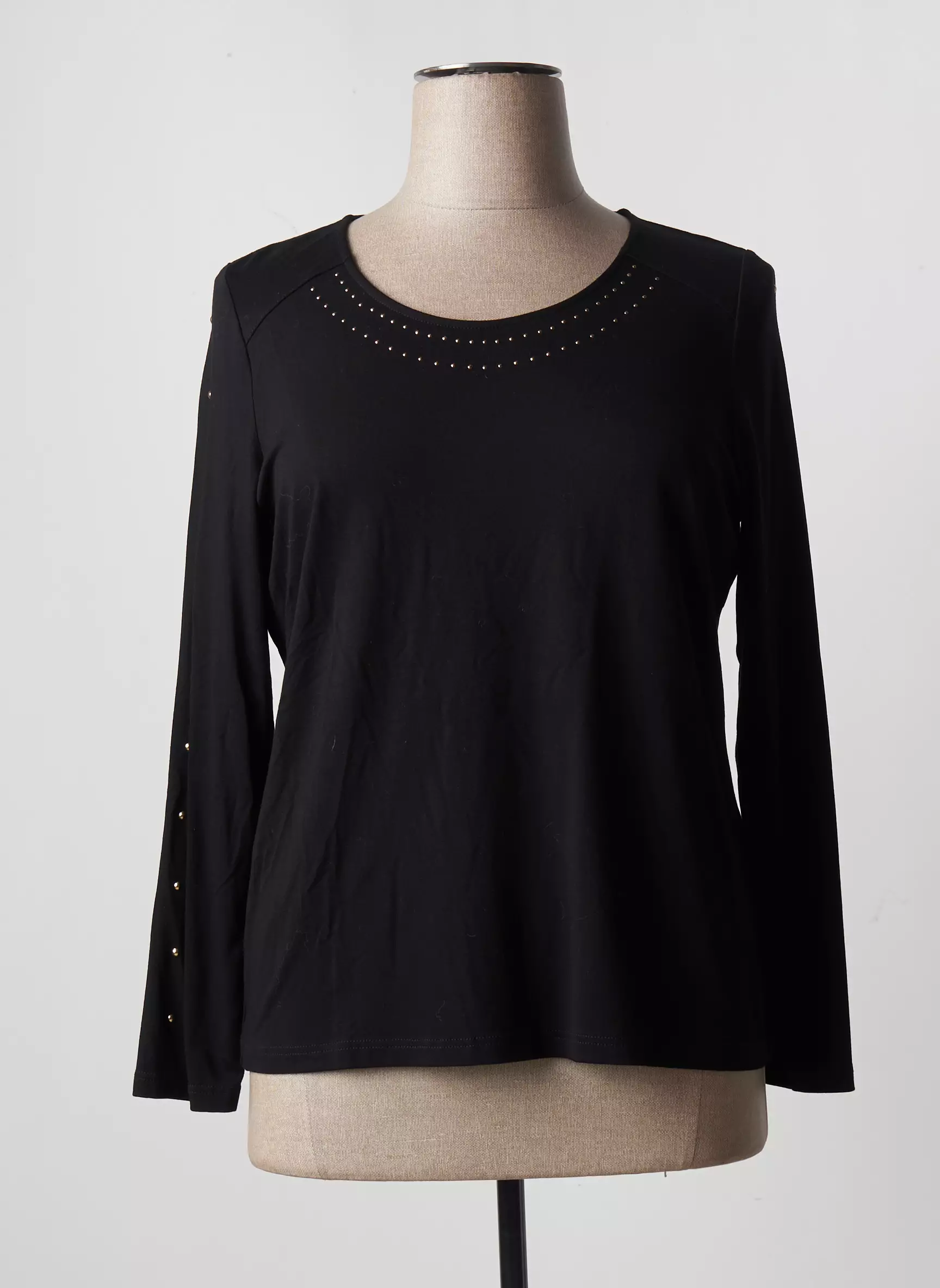 Pause Cafe Tops Femme couleur noir