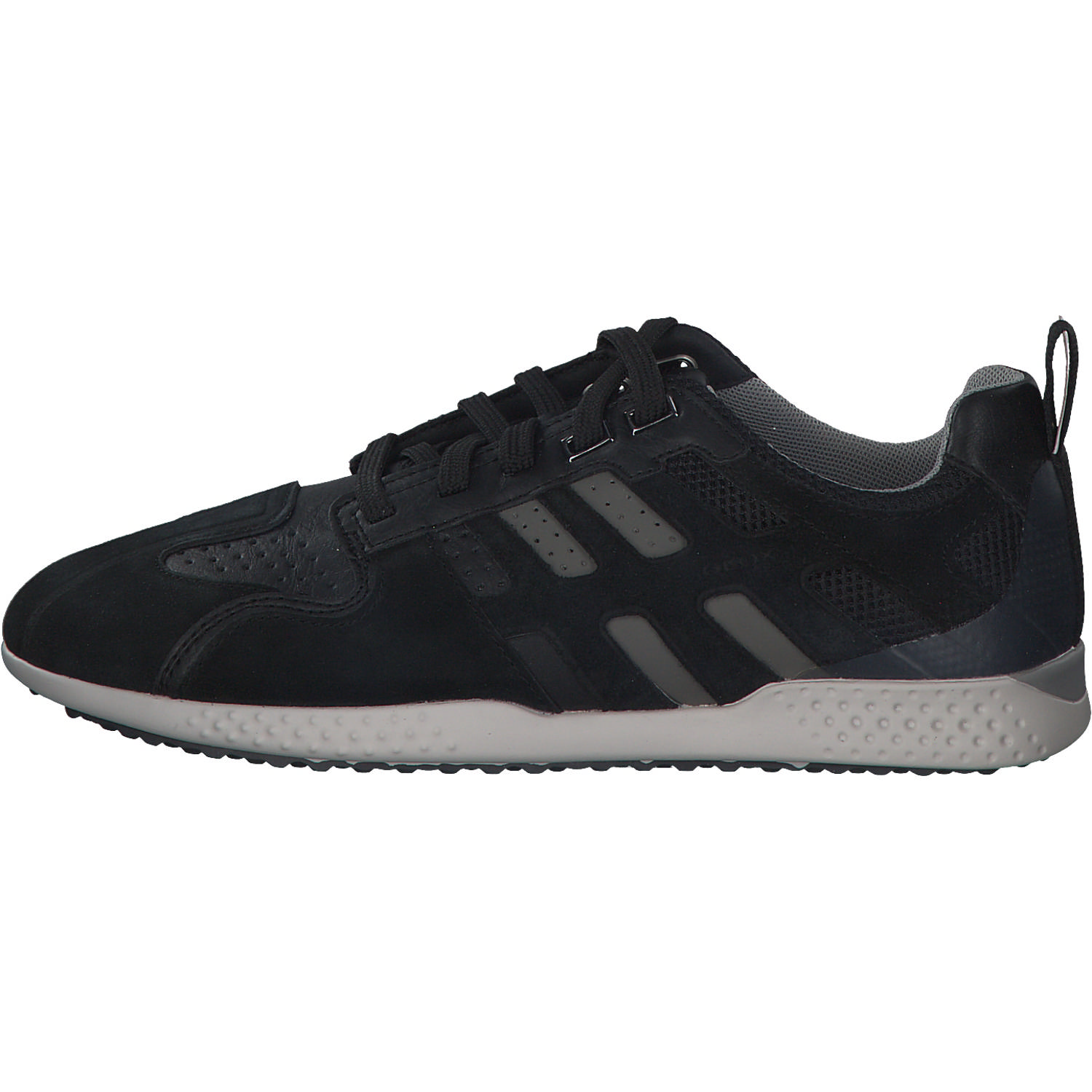 Geox U048DB, Sneakers Low, Herren, black/black