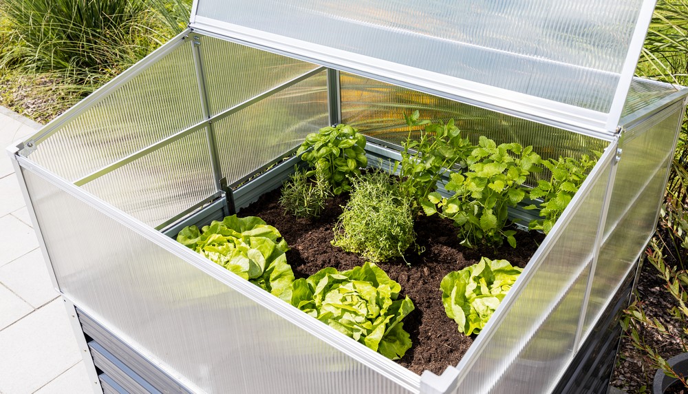 Powertec Garden Hochbeet - Anthrazit
