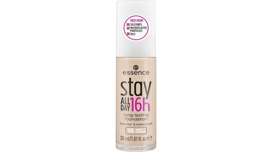 essence stay ALL DAY 16h long-lasting Foundation 30 ml 15 - Soft Creme