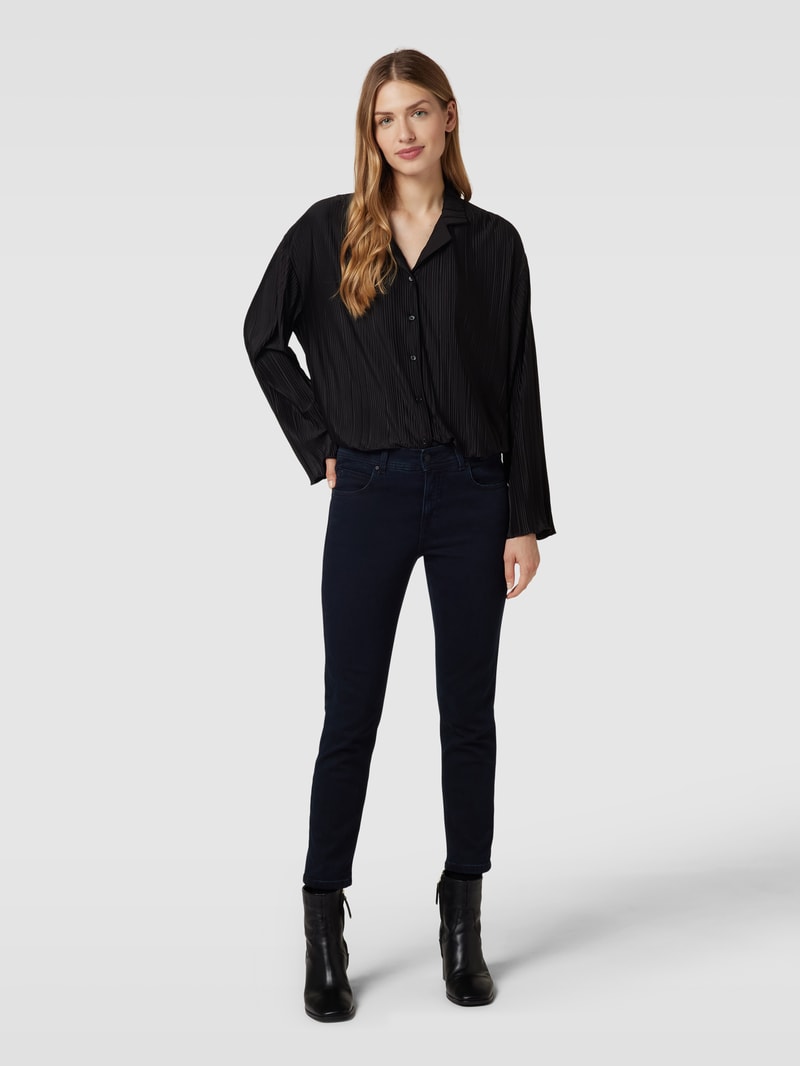 Jeans im 5-Pocket-Design Modell 'Ornella' in marineblau