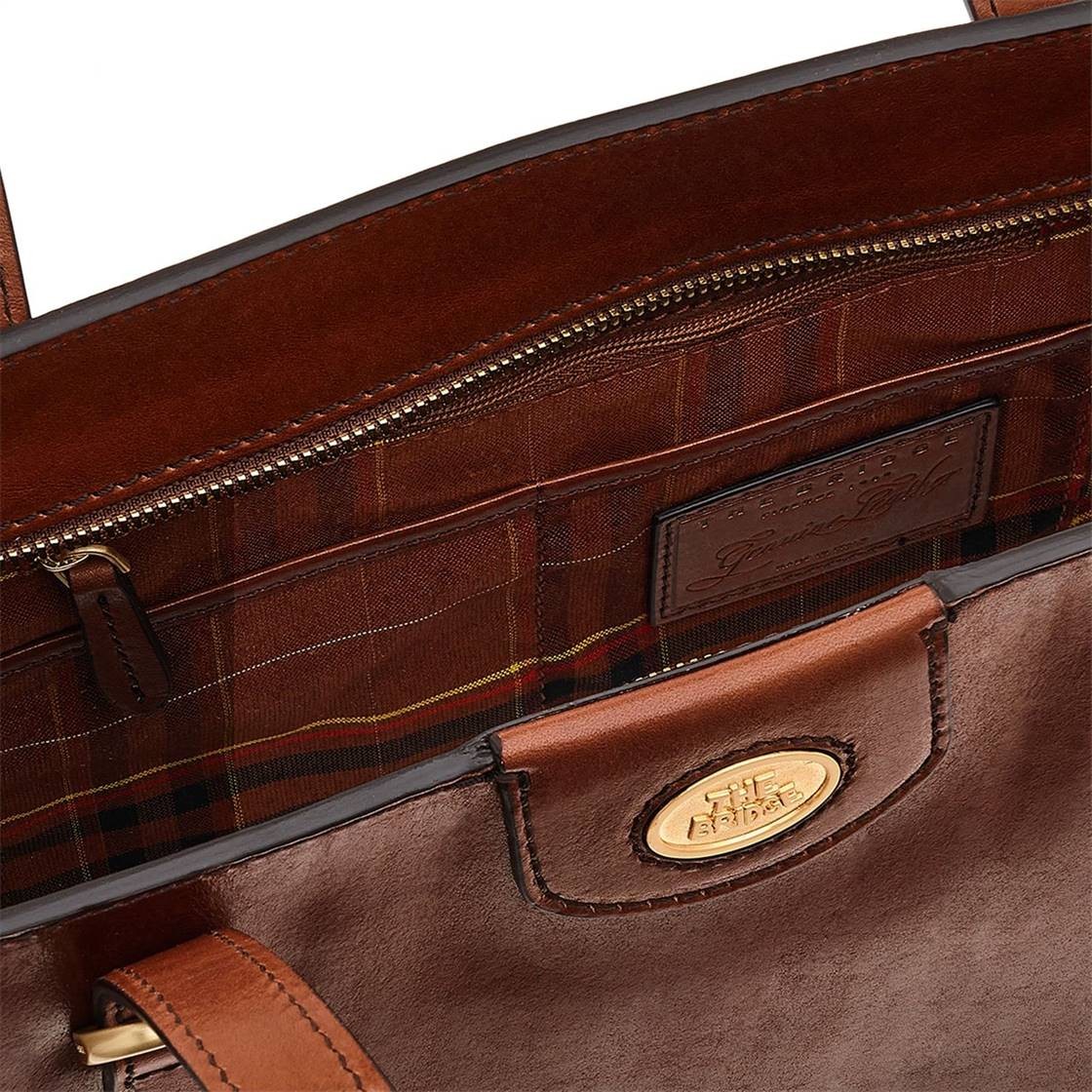 THE BRIDGE Handtaschen braun SHOPPER