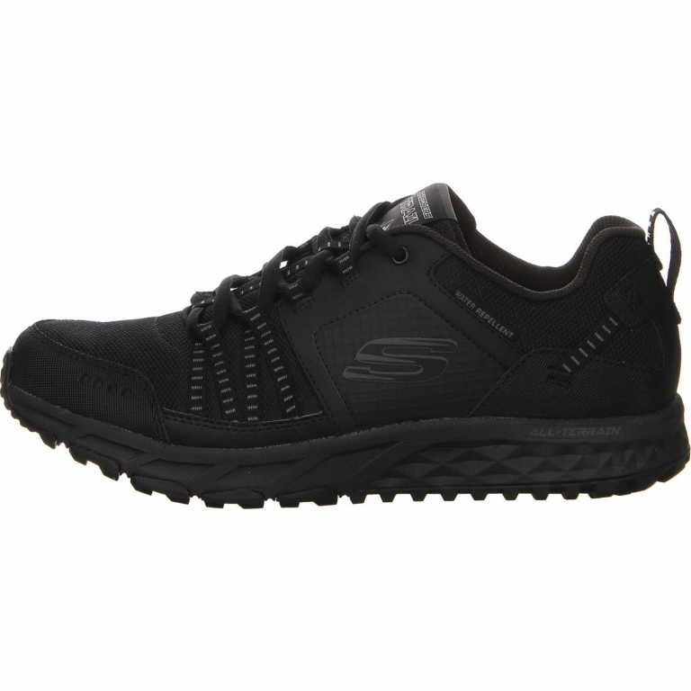 SKECHERS Freizeit Schnürer schwarz