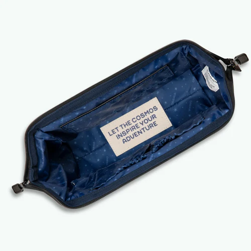 Venus black toiletry bag