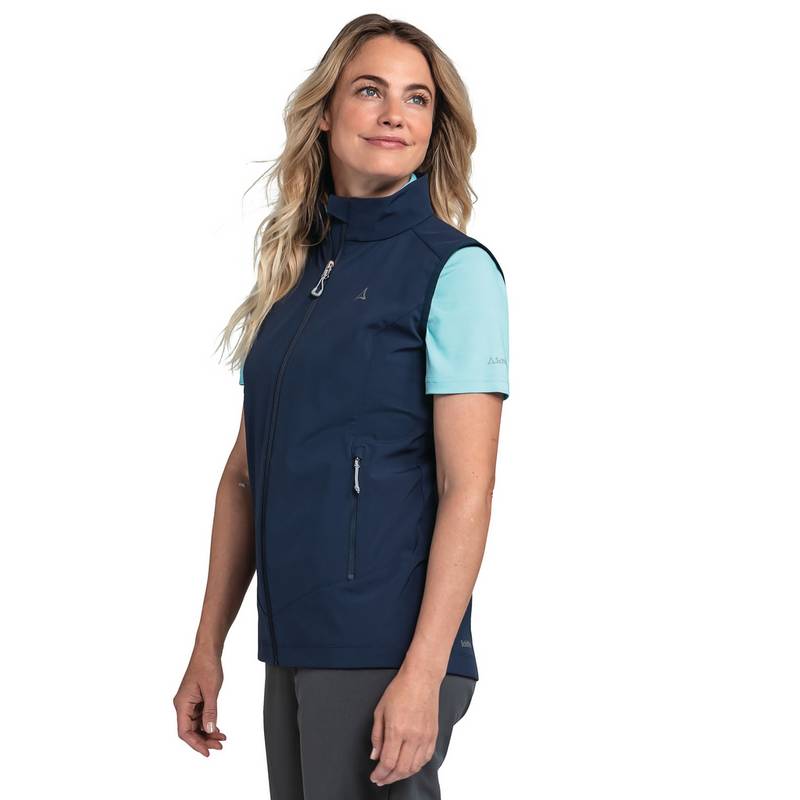 Schöffel Softshell Vest Tonion L Outdoorweste Damen