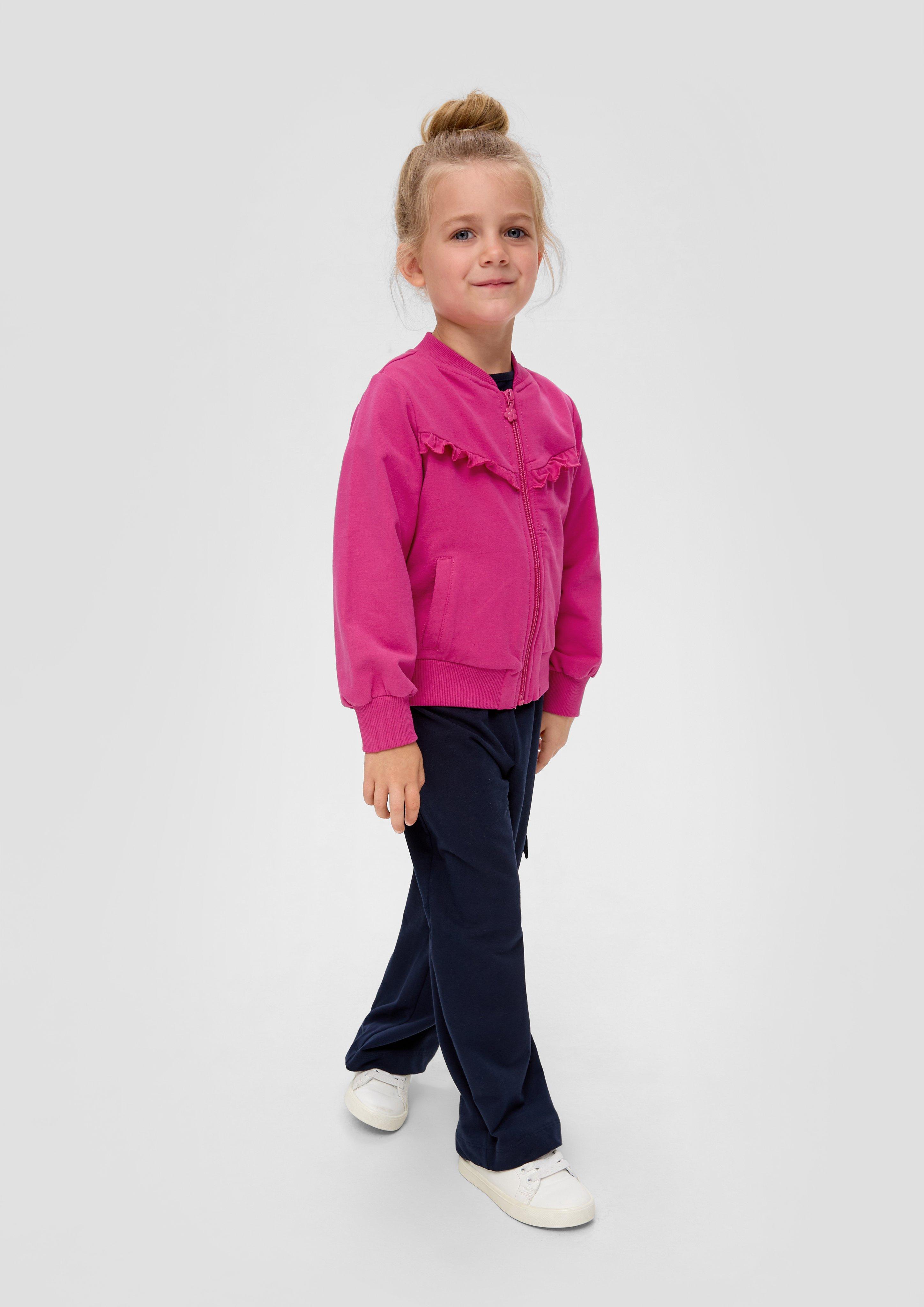 Sweatjacke im Loose Fit  2133783-4470