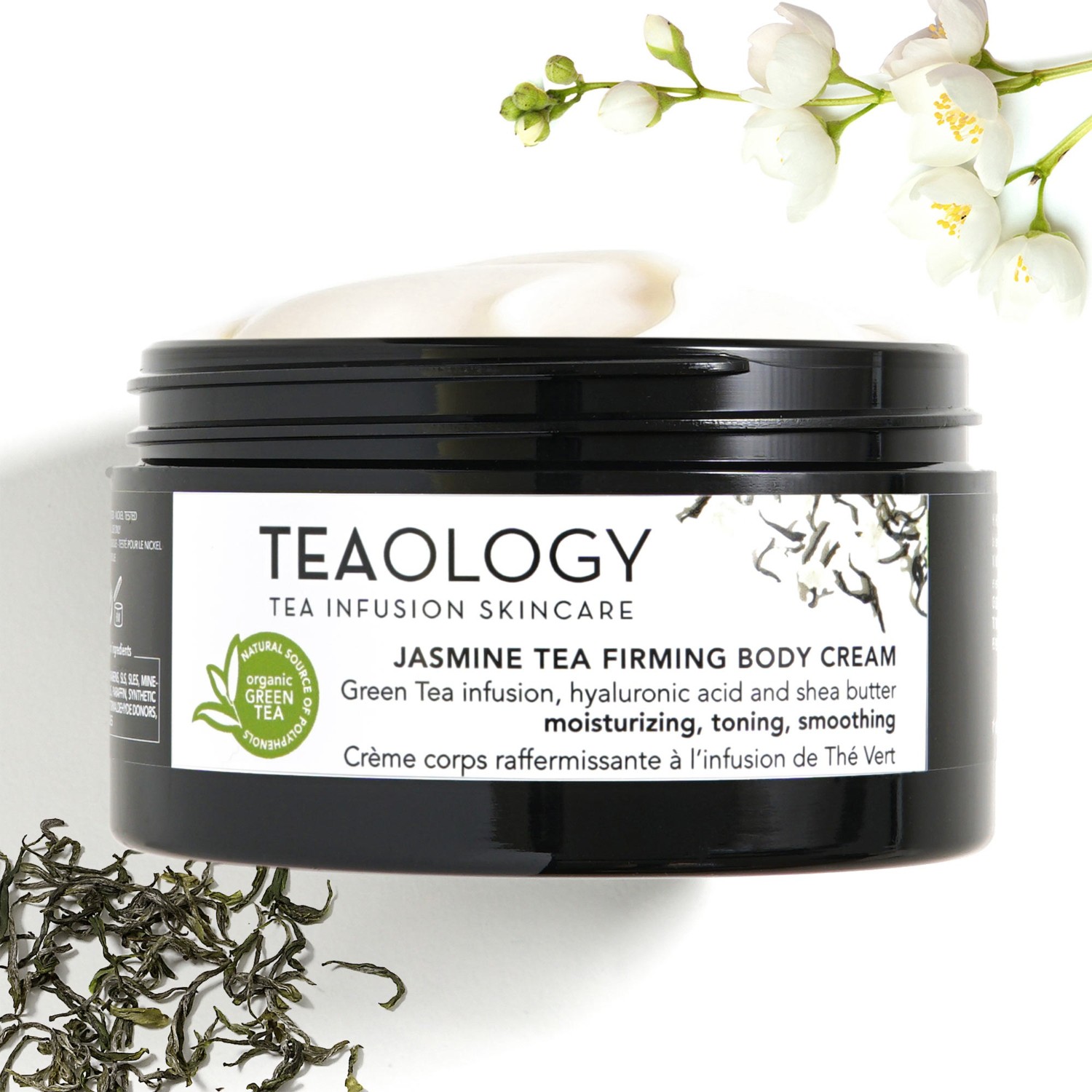 Teaology Jázmintea feszesítő testápoló krém