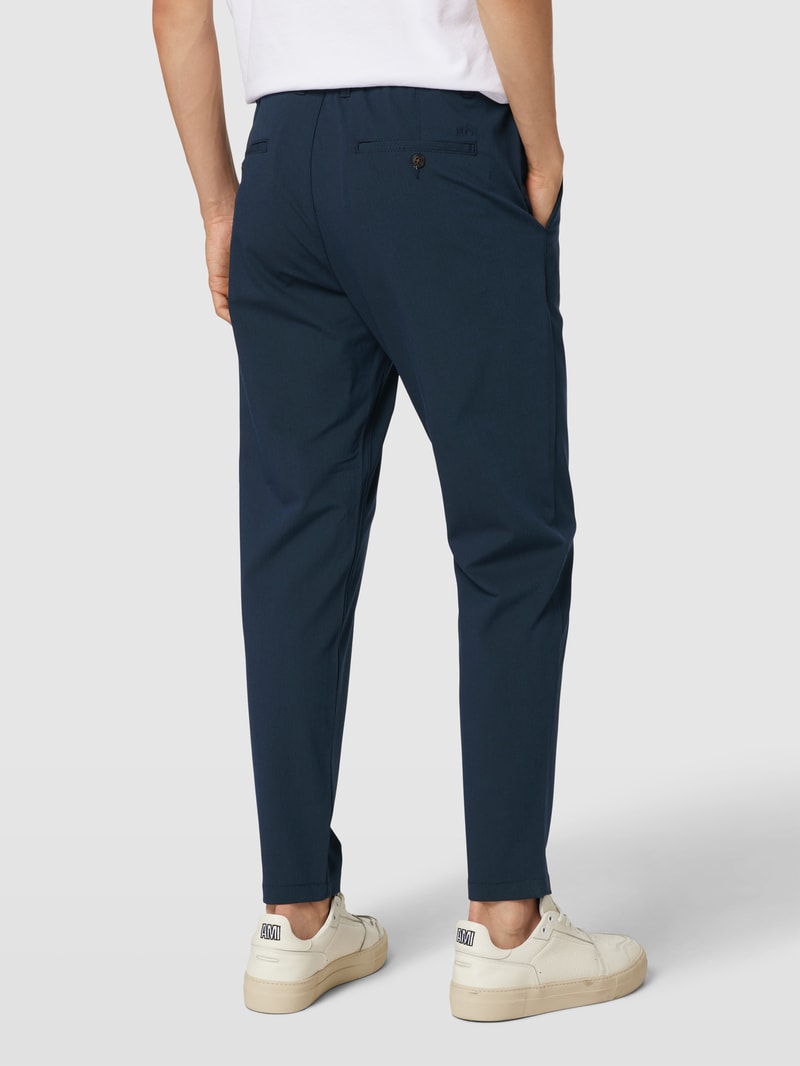 Stoffhose mit Tunnelzug in blau