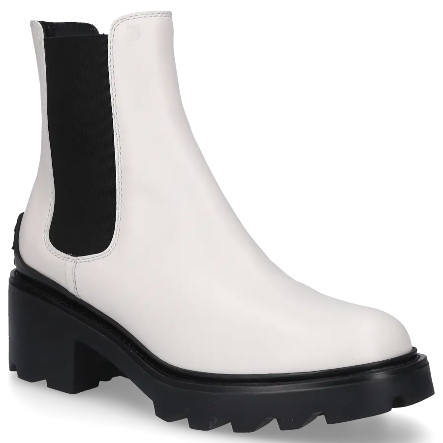Tod's - Chelsea Boots W08D0EA Kalbsleder - weiß