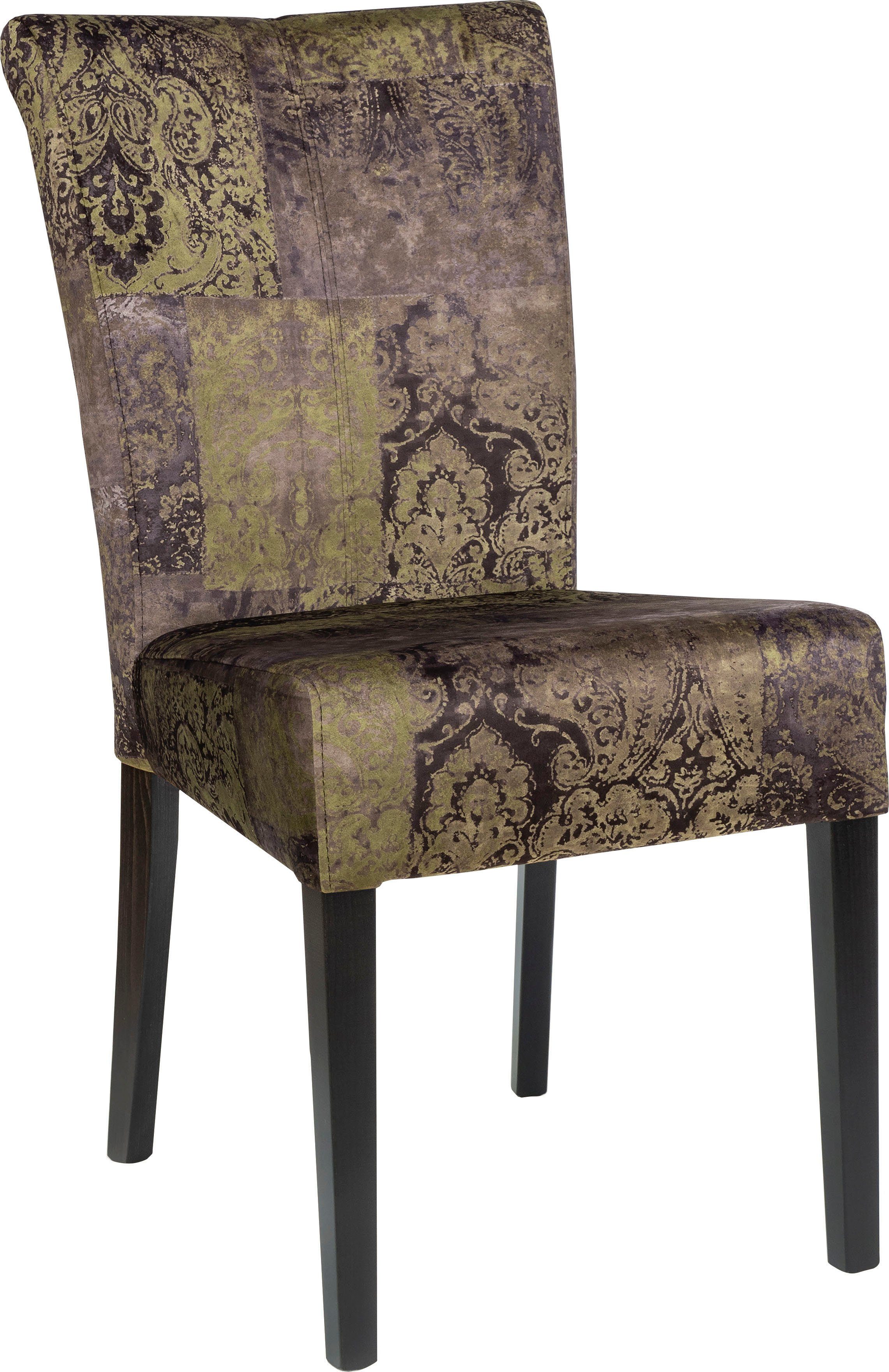Home affaire Polsterstuhl Queen (2 St), mit modernem Patchwork Vintage Bezug, 2er-, 4er- oder 6er-Set