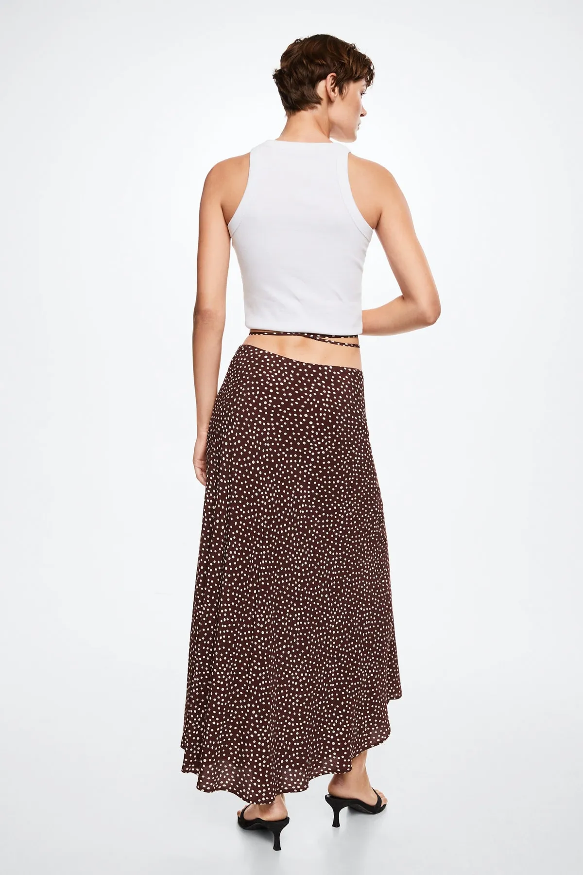 MANGO  Brauner Damenrock 37042883
