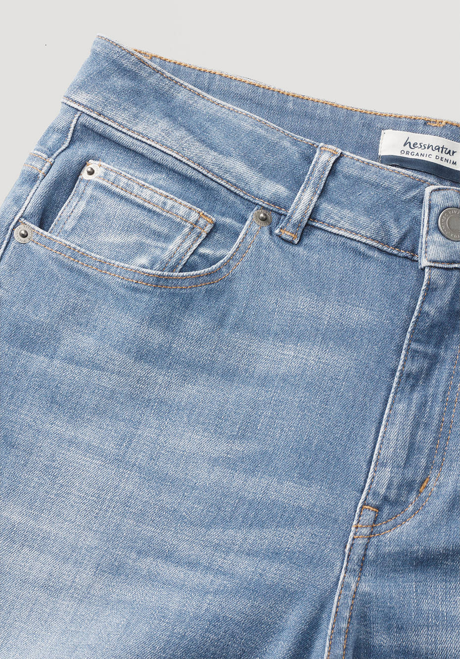 Jeans ALVA Mid Rise Wide Leg aus Bio-Denim