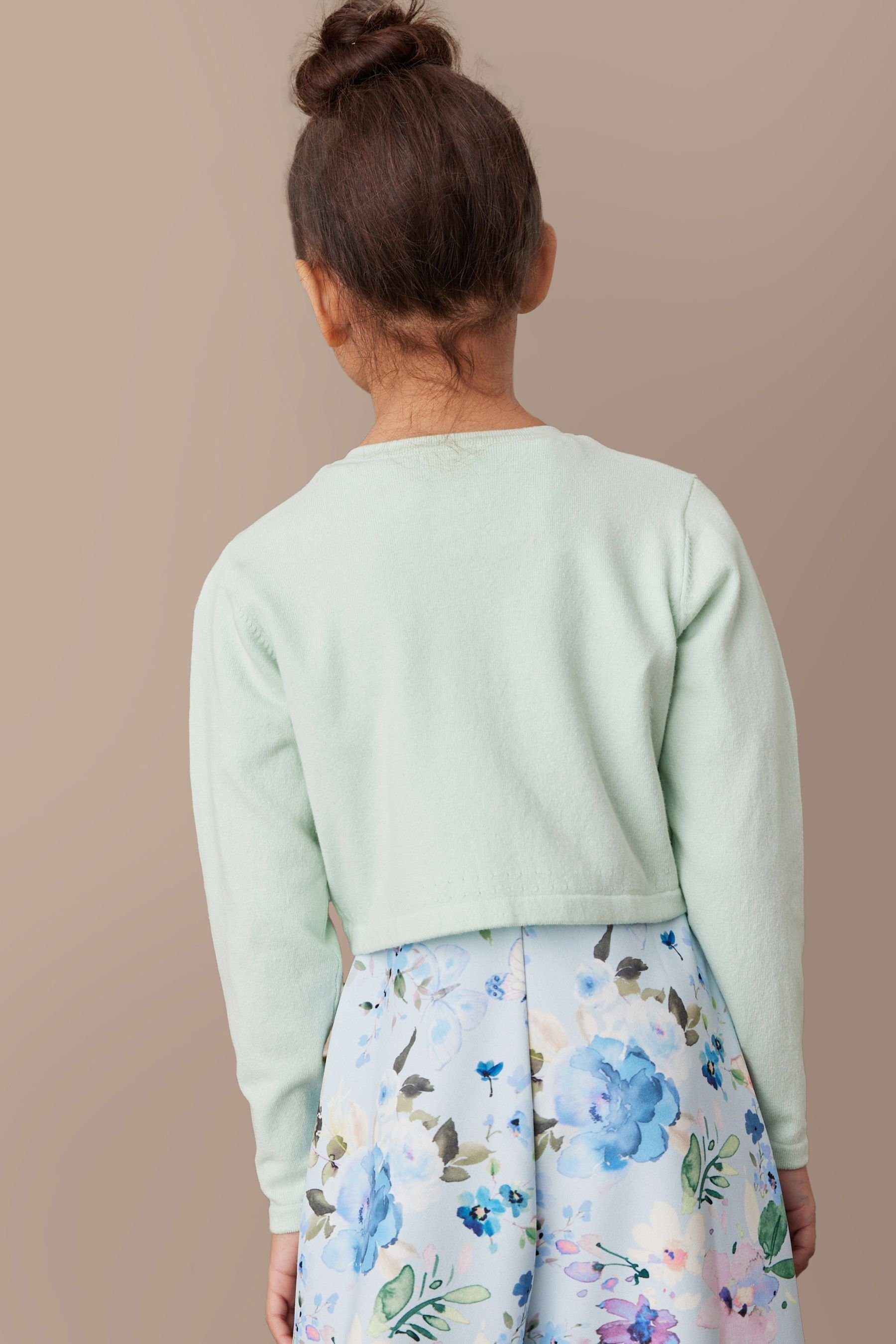 Next Strickjacke Kurze Strickjacke für besondere Anlässe (1-tlg)