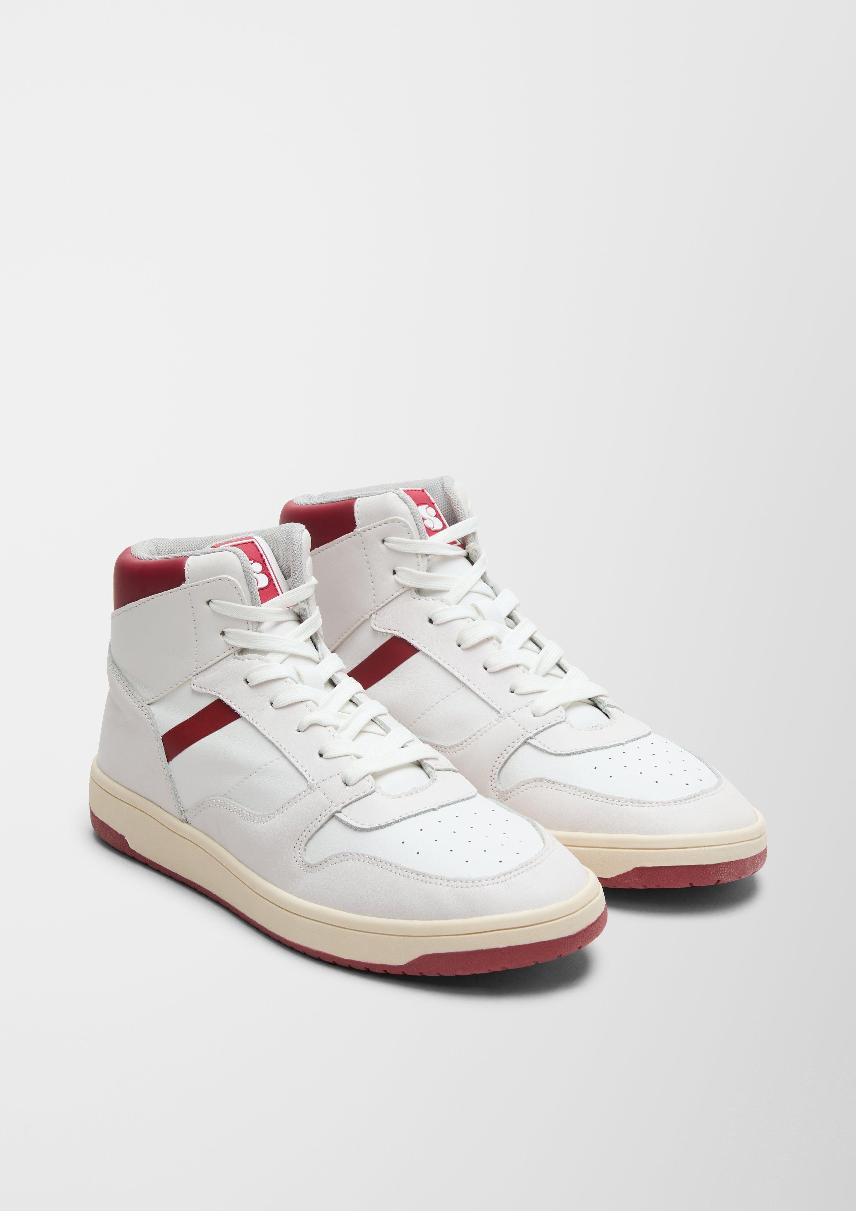 High Top-Sneaker aus Leder  6006538-110
