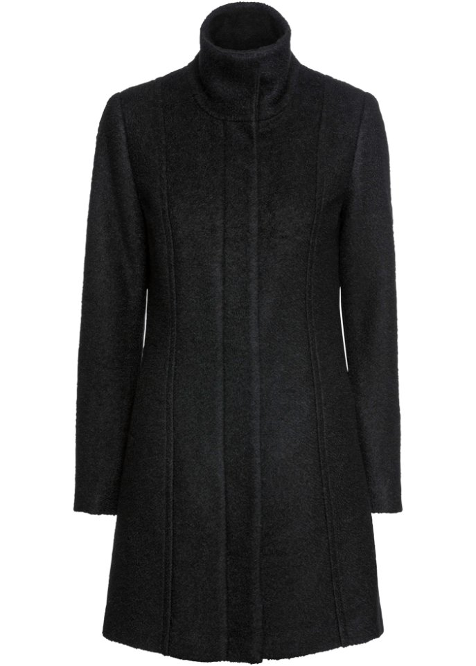 Boucle-Kurzmantel