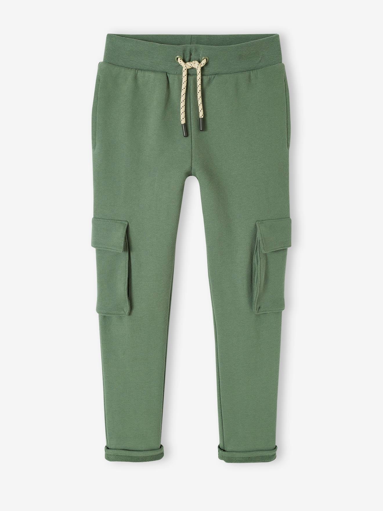 Vertbaudet Jungen Cargo-Joggpants Oeko-Tex - grau meliert