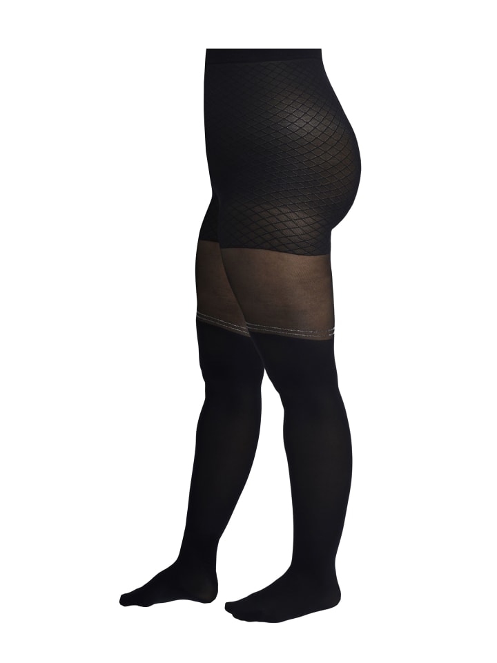 camano Strumpfhose overknee 1er Pack fine curvy 70 Denier in Schwarz günstig kaufen