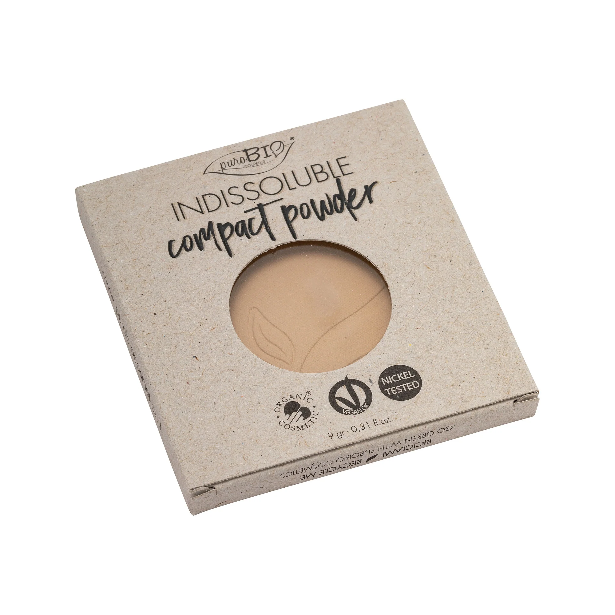 Recambio de polvos compactos faciales insolubles - Polvos compactos