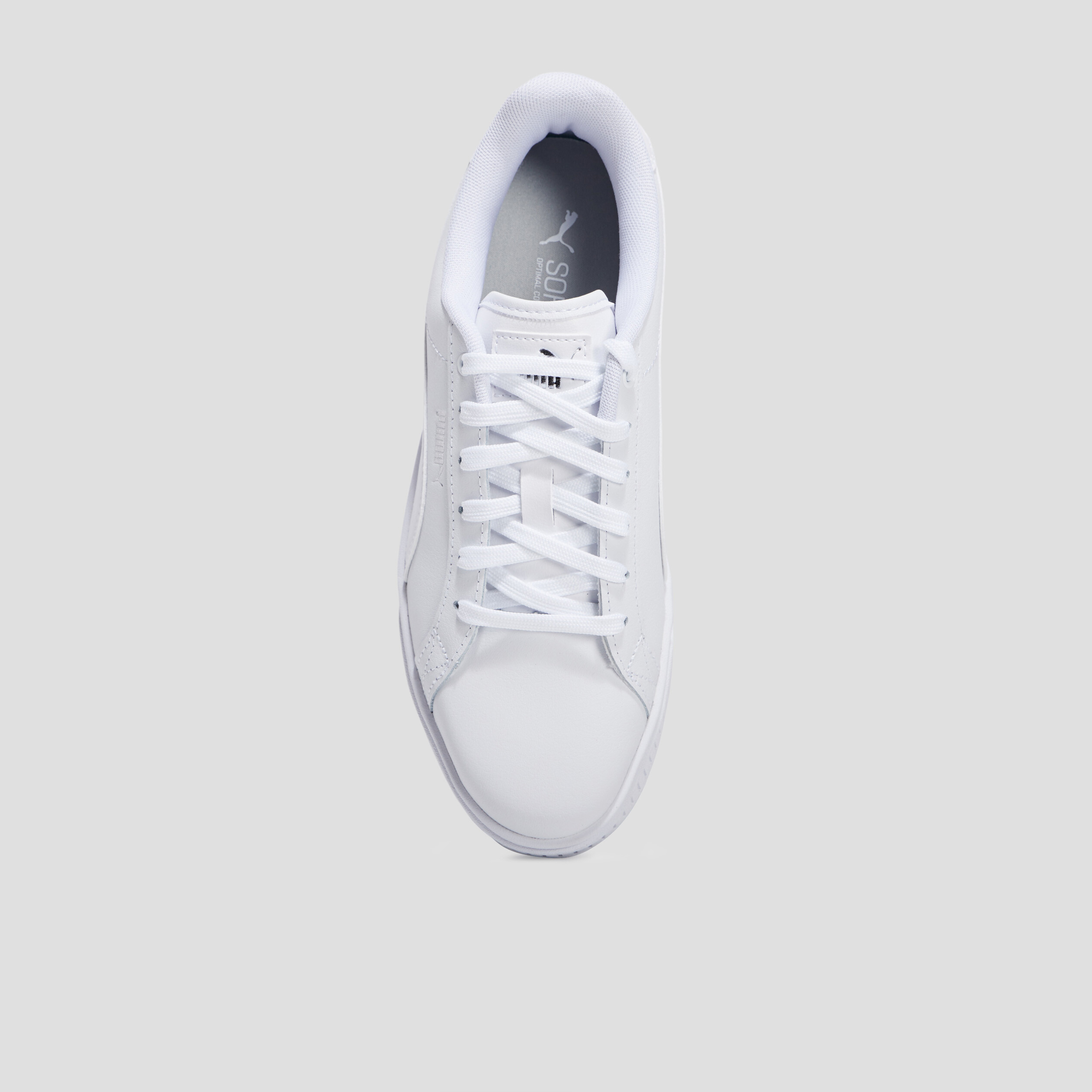 Tennis plateformes Puma Karmen blanc femme | La Halle