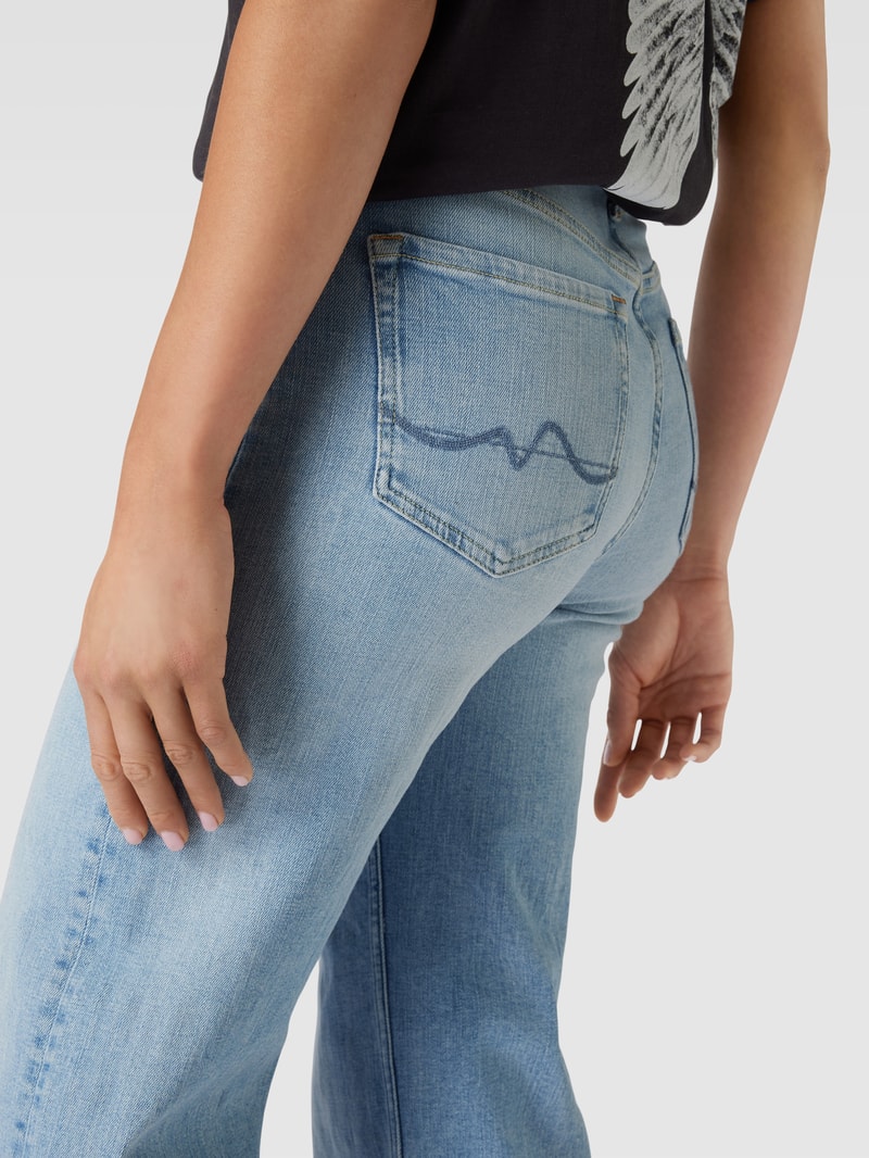 Jeans im 5-Pocket-Design Modell 'LEXA' in hellblau