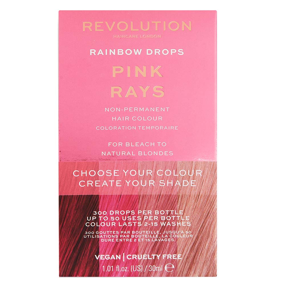 Revolution Hair Rainbow Drops Pink Rays 30 ml
