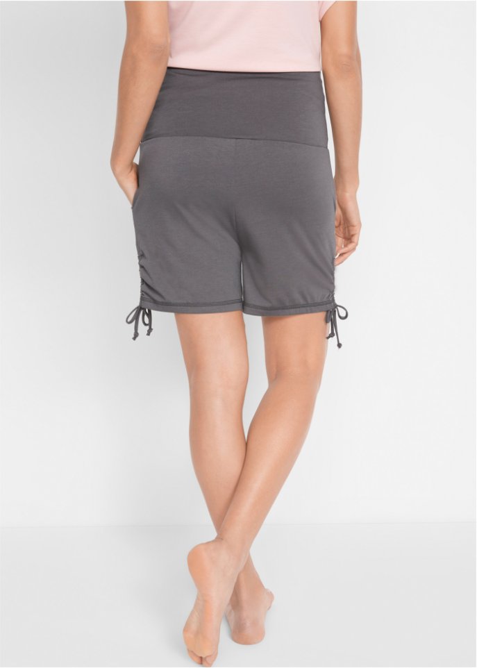 Shorts mit Raffung