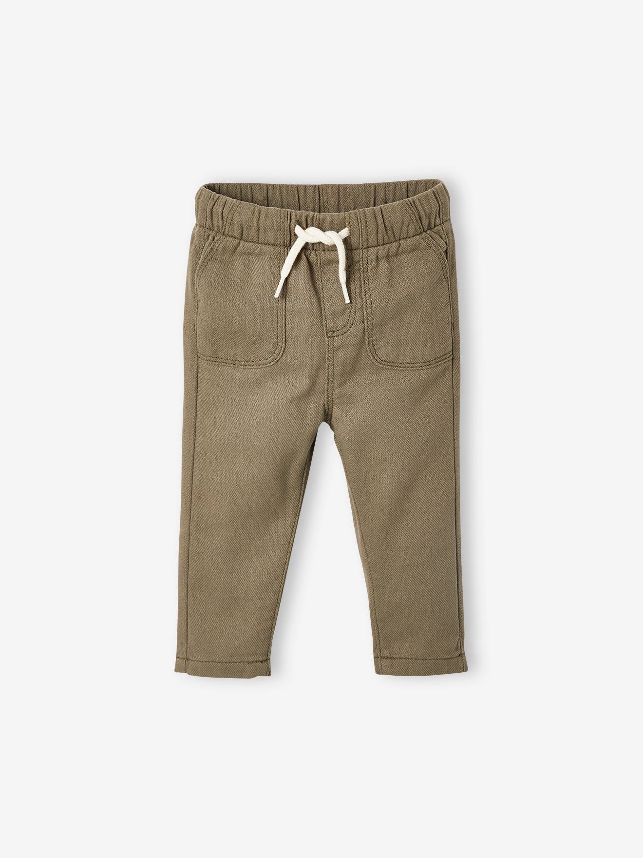 Ensemble tee-shirt manches courtes + pantalon bébé écru