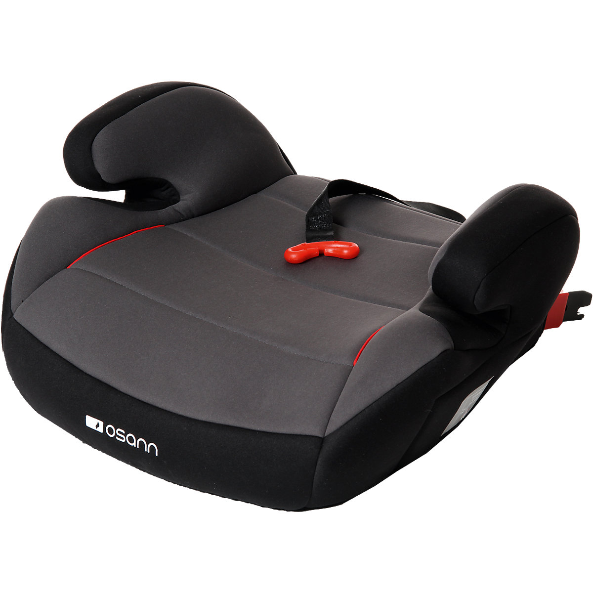 Sitzerhöhung Junior Isofix, inkl. Gurtfix, Nero