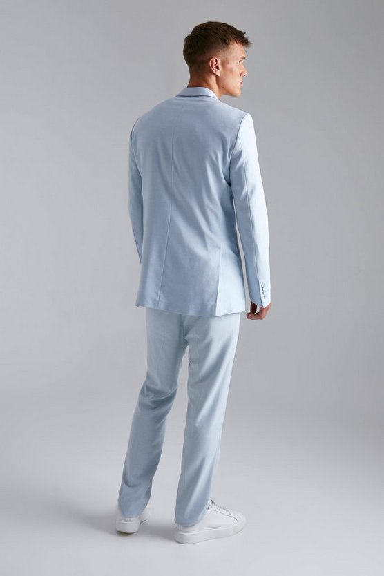 Tall zweireihige Slim-Fit Anzugjacke