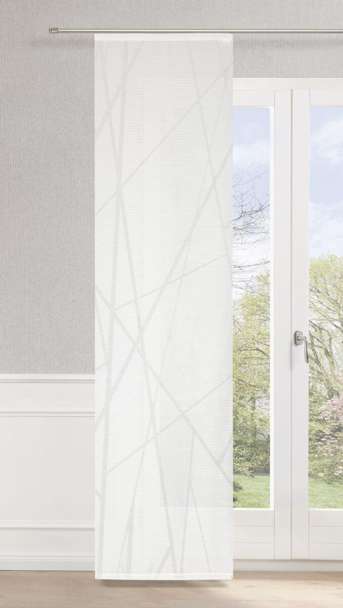 Neutex Schiebevorhang Beam Wollweiß 60 x 245 cm