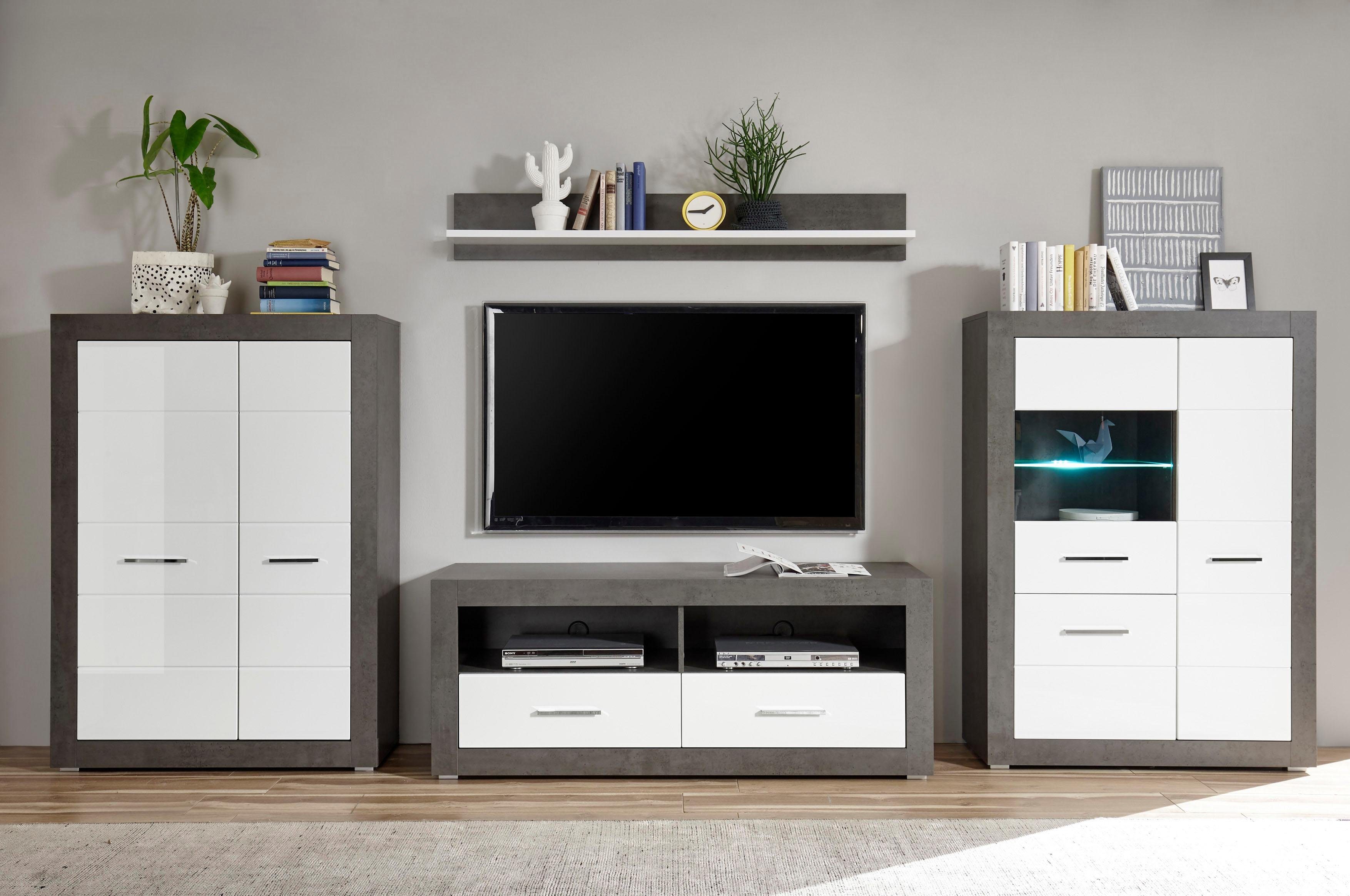INOSIGN Wohnwand Etero, (Set, 4-St)