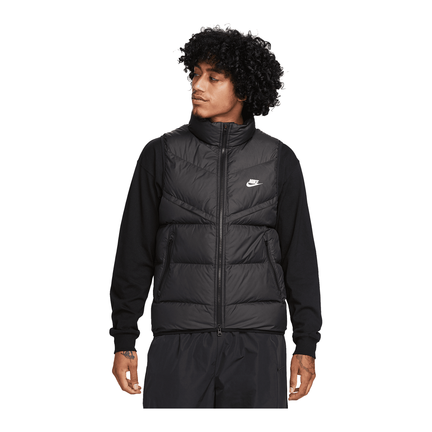 Nike Storm-Fit Windrunner Weste Schwarz F010