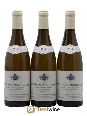 Chassagne-Montrachet 1er Cru Les Ruchottes Ramonet (Domaine)  2011 - Lot de 3 Bouteilles