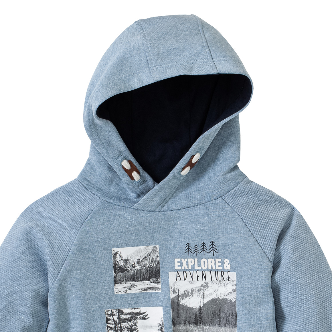 Jungen Hoodie mit Foto-Print