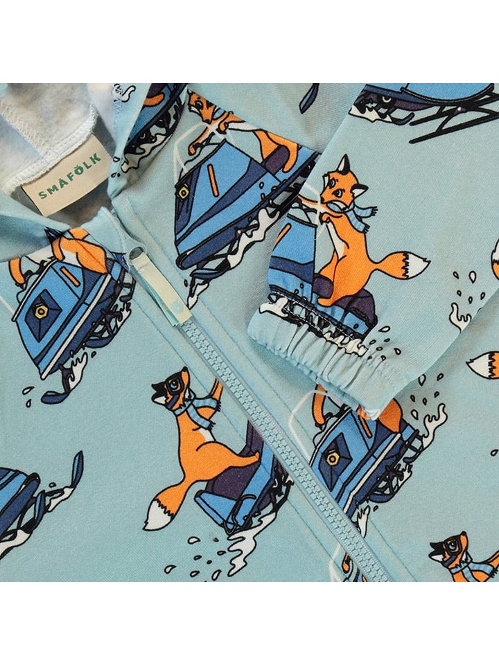 Småfolk Sweatjacke in Hellblau günstig kaufen